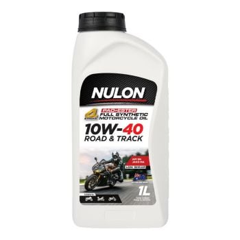 Nulon 4 Stroke Full Synthetic Road and Track 10W-40 Motorcycle Oil 1L RT10W40-1