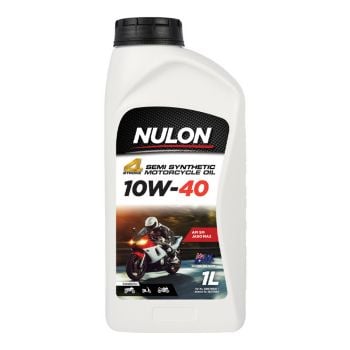 Nulon 4 Stroke Semi Synthetic 10W-40 Motorcycle Oil 1L SSMC10W40-1