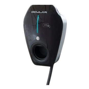 Ocular IQ Mini 22kW Commercial EV Charger with 5m Type 2 Cable