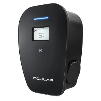 Ocular IQ Wallbox V3 22kW Commercial EV Charger with Type 2 Socket