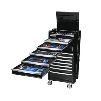 Kincrome P1821B Contour 29" 11 Drawer Workshop Tool Kit Black 307-Piece