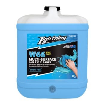 Penrite Lightning W66 Multi Surface and Glass Cleaner 20L 066T