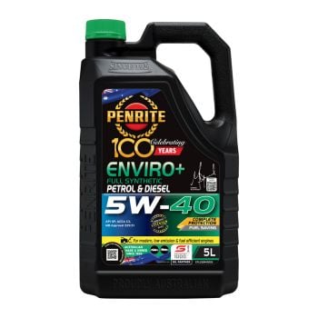 Penrite ENVIRO+ 5W40 Full Synthetic Engine Oil 5L EPLUS5W40005