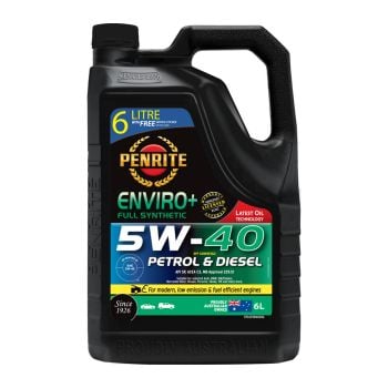 Penrite ENVIRO+ 5W40 Full Synthetic Engine Oil 6L EPLUS5W40006