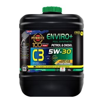 Penrite ENVIRO+ C3 5W30 Full Synthetic Engine Oil 10L EPLUSC3010