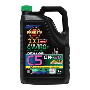 Penrite ENVIRO+ 0W20 C5 Synthetic Engine Oil 6L EPLUSC5006