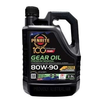 Penrite Gear Oil 80W90 Mineral Manual Transmission 2.5L GO80900025