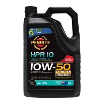 Penrite HPR 10 10W50 Full Synthetic Engine Oil 6L HPR10006