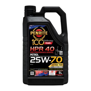 Penrite HPR 40 25W70 Mineral Engine Oil 5L HPR40005