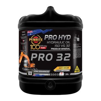 Penrite Indus Pro Hydraulic 32 Hydraulic Oil 20L PROHYD32020