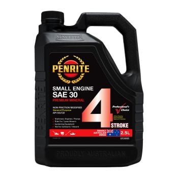 Penrite Small Engine 4-Stroke SAE 30 Mineral Garden 2.5L SEFS300025