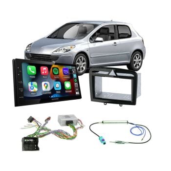 Peugeot 307 T6 2005-2009 Apple CarPlay Android Auto Head Unit Upgrade Kit