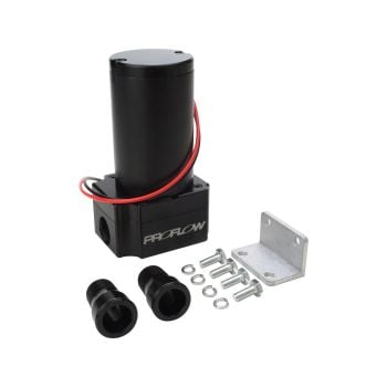 Proflow Water Pump Electrical 25 gpm Billet Aluminum Black Anodized 3/4 in. NPT Remote Inline Mount PFEWPB4808-BK