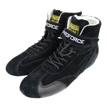 Proforce Driving Shoes SFI & FIA High-top Nomex Suede Outer Black Men's Size 11.5 Pair PFS-0235F-11.5-BK