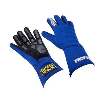 Proforce Driving Gloves Pro 1 Racing Double Layer Nomex Blue FIA Medium Pair PFS-4100-M-BU