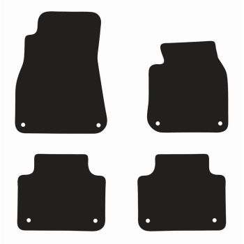 RubberTree Executive Rubber Car Floor Mats fits Porsche Cayenne 2018-on PH023TPR