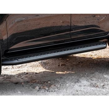 PIAK Side Step Roader Black fits Mazda BT-50 7/2020 on & Isuzu D-MAX 11/2023 on PKSRMAB20B