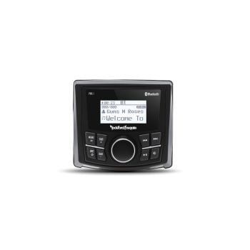 Rockford Fosgate PMX-1 Receiver with 2.3" Monochrome Dot Display Usb Input Made For Ipod/Iphone And Built-In Bluetooth