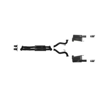 Pacemaker 2.5" Cat Back with fits Mustang Convertible 5L 15-17 PP4178-02