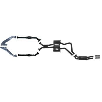 Pacemaker Exhaust with Competition Headers with fits Commodore Sedan VT-VY Supercharged PP5061-01