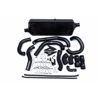 Front Mount Intercooler Kit (suits Subaru 15-16 VA STI) - Black Processwest