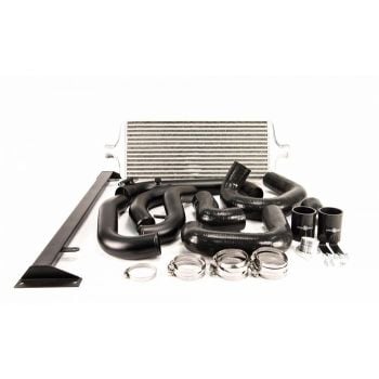Front Mount Intercooler Kit (suits Subaru 08-14 GRB WRX) - Silver Processwest