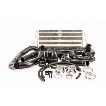 Front Mount Intercooler Kit (suits Subaru 08-14 GRB STI) - Silver Processwest