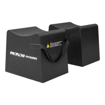 Proflow Pro Ramp Wheel Cribs 12" Tall 1 500 lbs. Capacity Black Pair PFE-PRP-WC-12