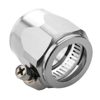 Proflow Hex Hose Finisher Clamp 24.8mm ID Chrome PFE150-12CH