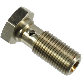 Proflow Banjo Bolt 7/16"-20 UNC 25mm Long Stainless PFE300-04