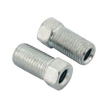 Proflow Brake Hard Line Tube Nut Steel 3/8"in-24-Long For 3/16in. Pipe Qty 2 PFE361-L