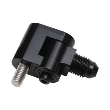Proflow Engine Steam Line Fitting Male -04AN Black Swivel For Holden LS Each PFE662-04BK-SW