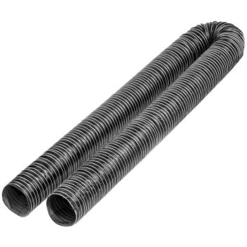 Proflow Silicone Brake Duct Hose Black Flexible 127mm (5in. ) x 2 Mtrs PFEBD500
