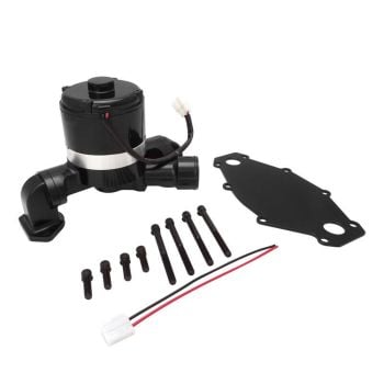 Proflow Water Pump Electric For Holden Commodore 253/308 132 LPM 35 GPM 12 Volts Aluminium Black PFEBEW5508