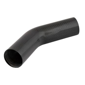 Proflow Carbon Fibre Air Intake Tube 3.50in. 45 Degree Elbow PFECT102-350