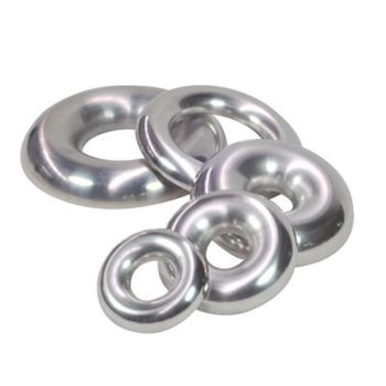 Proflow Tube Air /Exhaust Mild Steel Half Donut 1-7/8in. (47.6mm) 2.03mm Wall PFEDTH91875