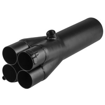 Proflow Exhaust Collector Merge Slip-on Mild Steel 12x2-1/2" to 5" PFEEC14704