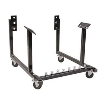 Proflow Engine Dolly Steel Black Powder Coat Wheels Included For Chevrolet Small & Big Block Each PFEENG1-BK