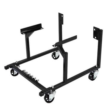 Proflow Engine Dolly Steel Black Powder Coat Wheels Included For Ford SB 289 302 351 Each PFEENG2-BK