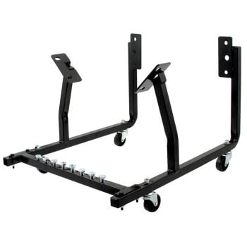 Proflow Engine Dolly Steel Black Powder coat Wheels Included For Holden V8 Each PFEENG4-BK