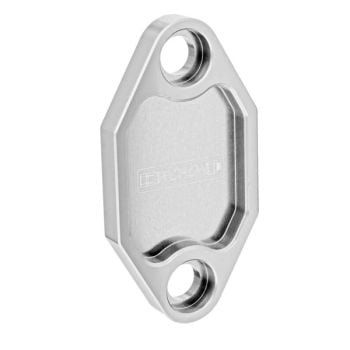 Proflow Fuel Pump Block-Off Plate Aluminium Silver Anodised For Holden 253 308 Each PFEFB-100S