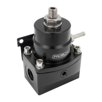 Proflow Fuel Pressure Regulator EFI Economy Black/Silver Billet 45-75PSI -06AN PFEFS13129