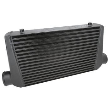Proflow Intercooler Bar & Plate 450x300x76mm 3" Outlets Black PFEIC450300BK