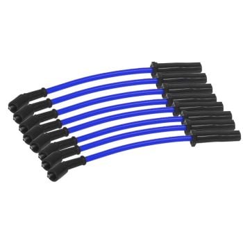 Proflow Spark Plug Pro Lead Wires 8.8mm Spiral Core Blue Black Boots LS For Holden Commodore Chev PFEIGLS88LSBL