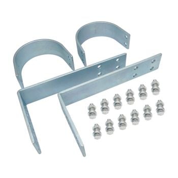 Proflow Driveshaft Safety Loop Kit Tailshaft Bolt-On Steel Black Plated Universal Each PFELP7120