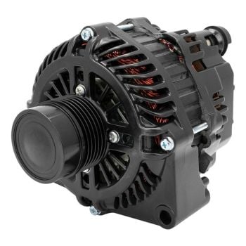 Proflow Alternator Power Spark 140 Amp For Holden Commodore LS VE/VF Internal Regulator Black Serpentine Pulley PFEPM38270BK