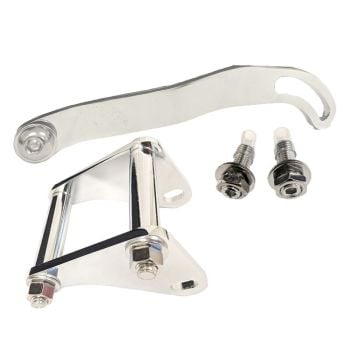 Proflow Power Steering Pump Bracket Mounting BB Chev Short Water Pump kit Chrome PFEPSB570C