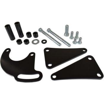 Proflow Power Steering Pulley and Bracket Kit suit Sagnaw Series1 For Chevrolet Big Block LWP Black PFEPSP580BK