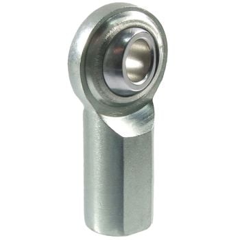 Proflow Steel Chassis Rod End 2 Piece Female L-H 3/8-3/8' PFER-CFL6