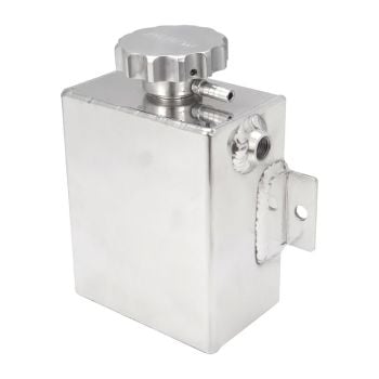 Proflow Universal Expansion Overflow Tank Fabricated Aluminium 150x120x80mm Polished PFERO4P